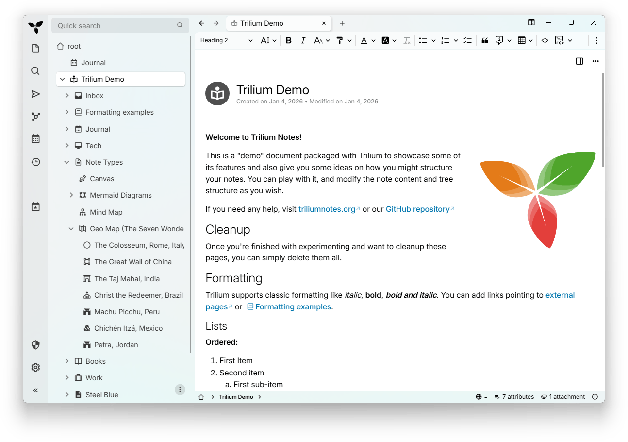 Trilium Notes